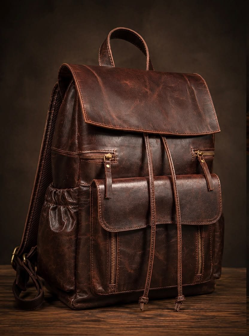 AIIT Leather Backpack - Image 4